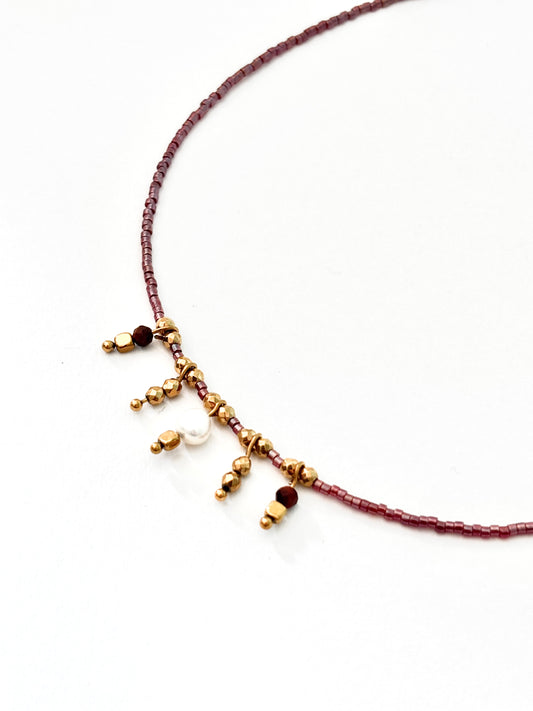 Collier Eden cranberry