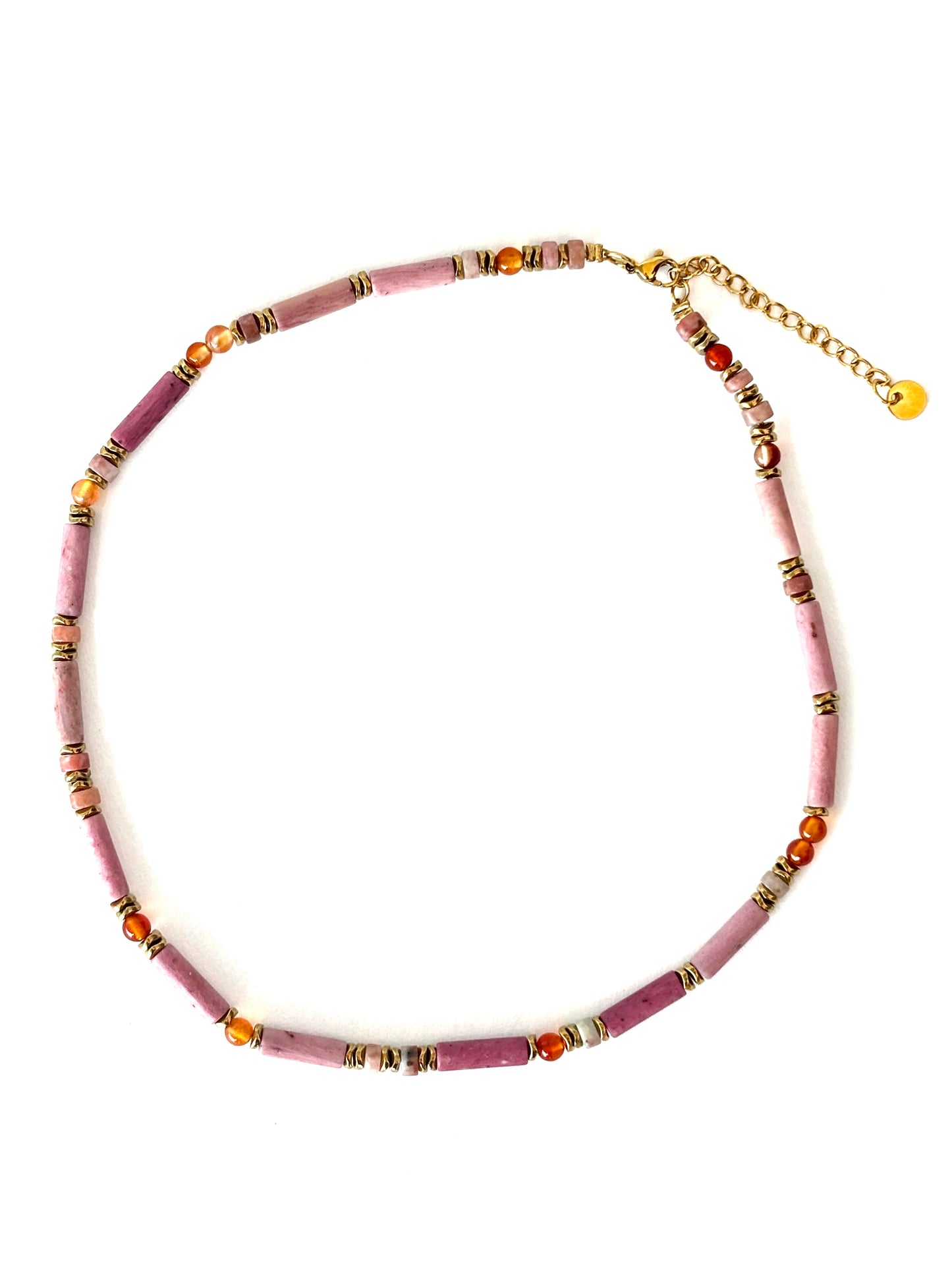 Collier Rosalie rose