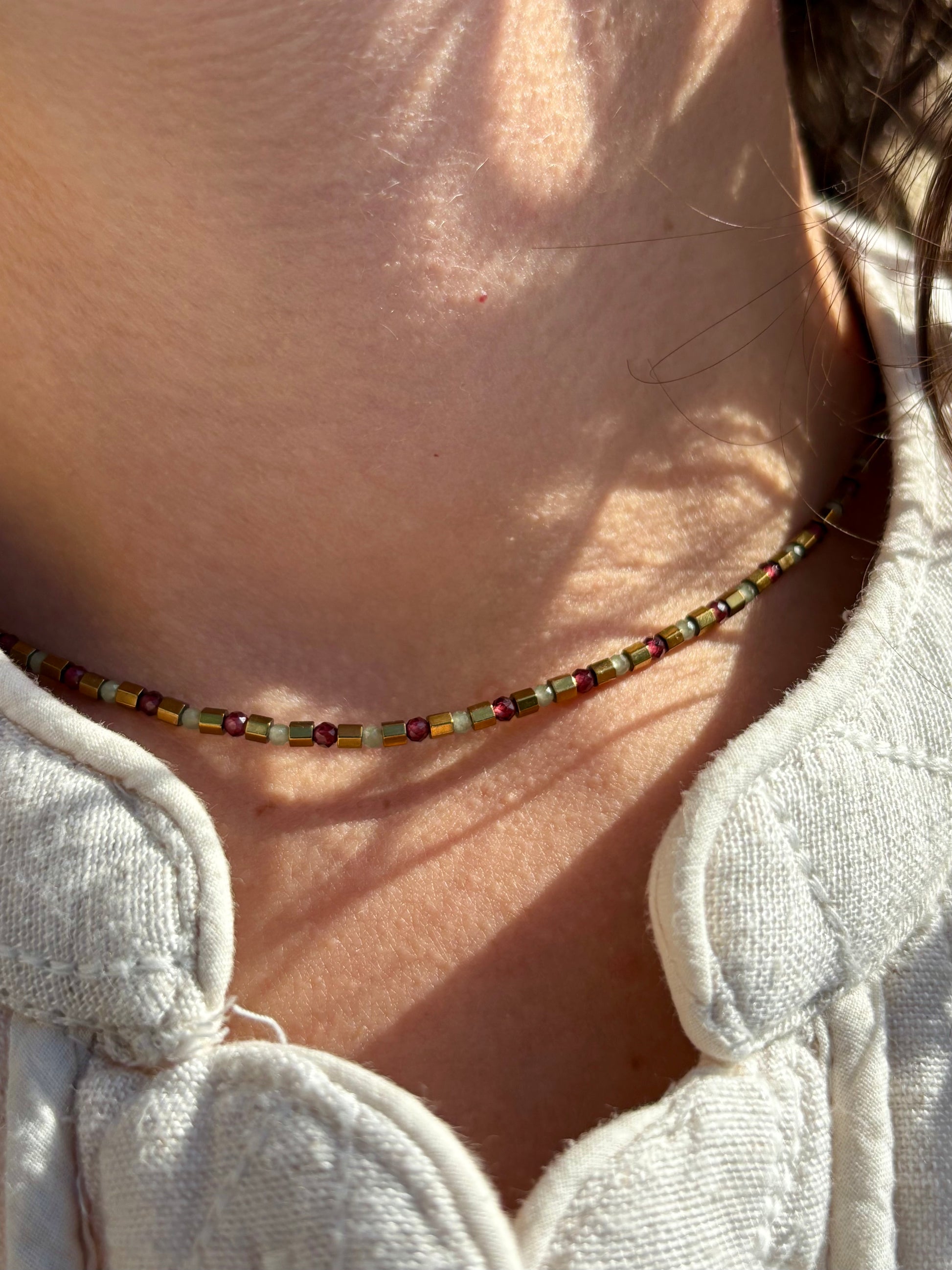 Collier Joséphine porté