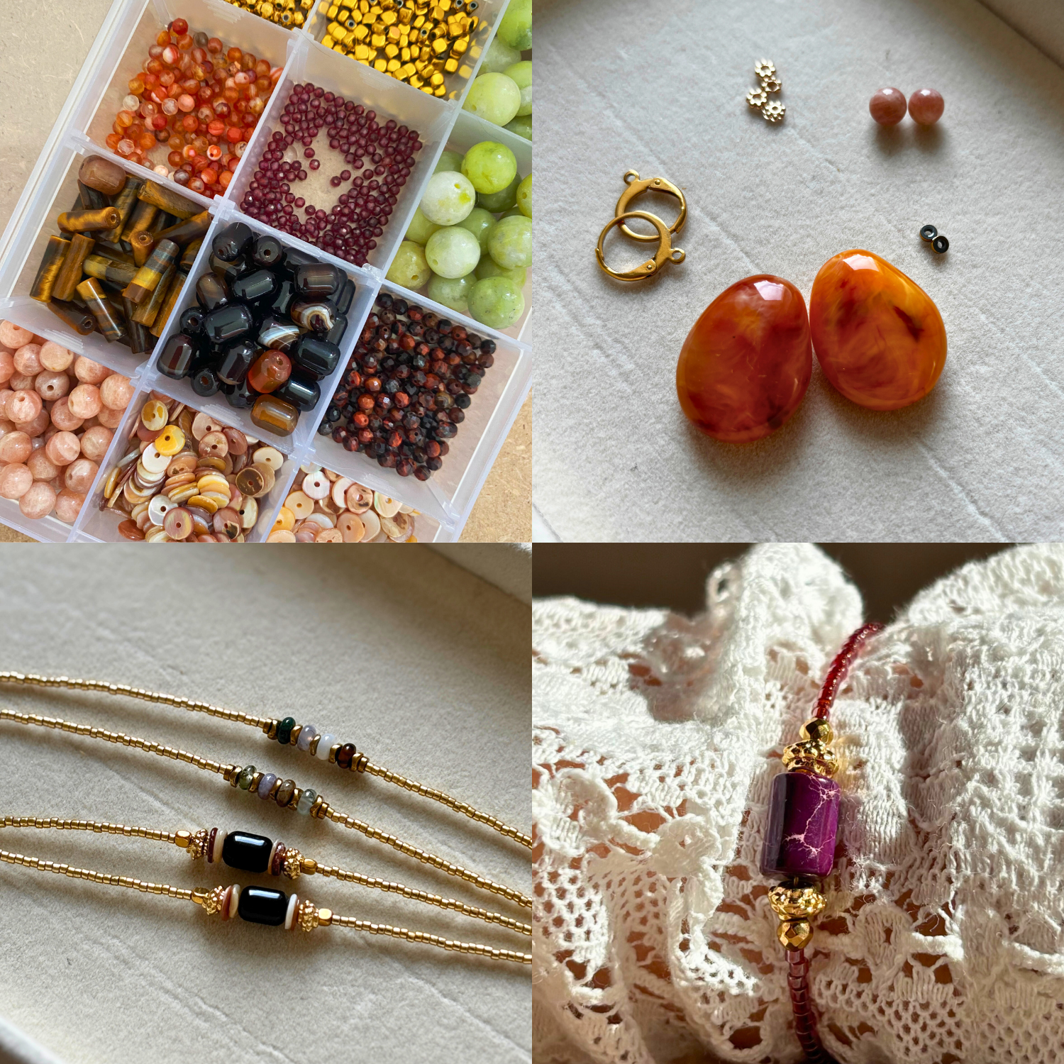 Atelier Mia Lua, créatrice bijoux faits main