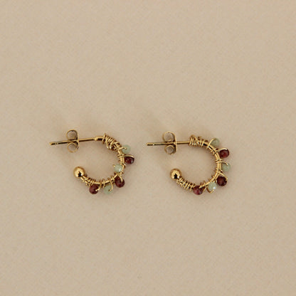 Boucles d'oreilles mini Lua