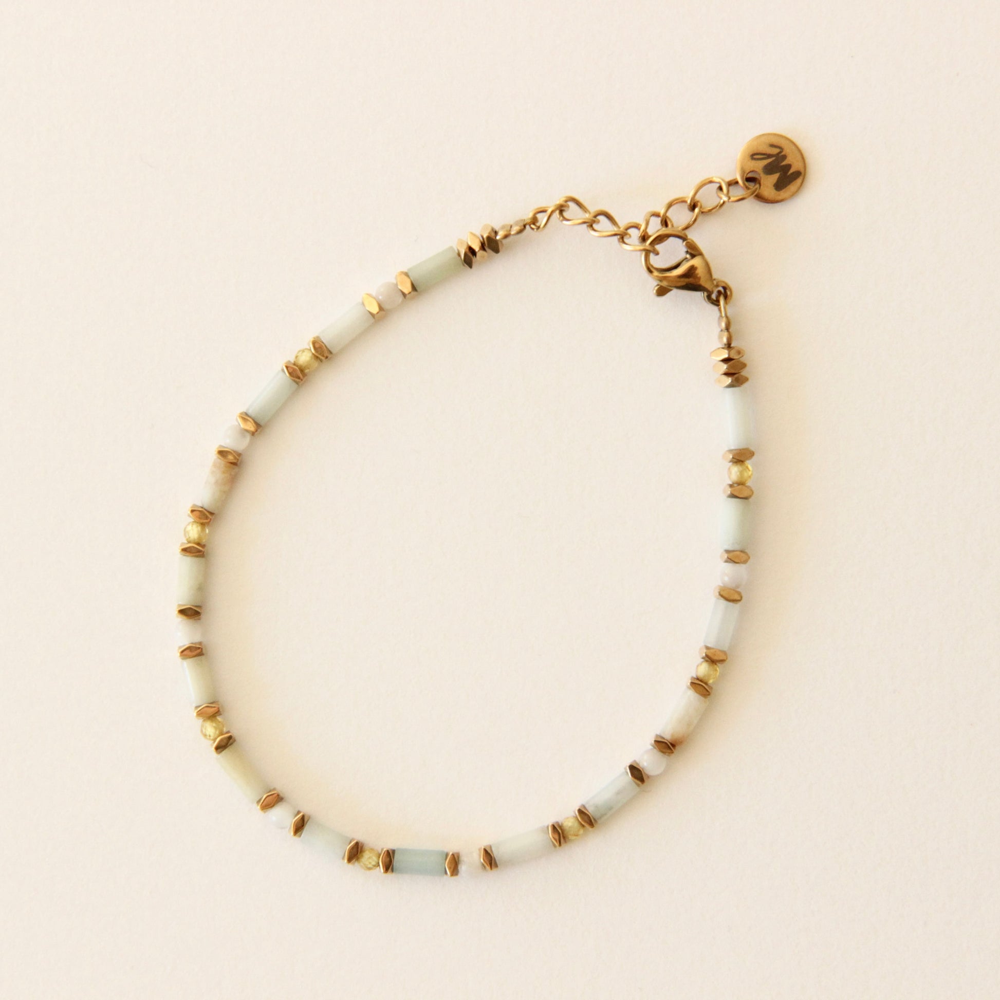 Bracelet Rivage, pierres d'Amazonite