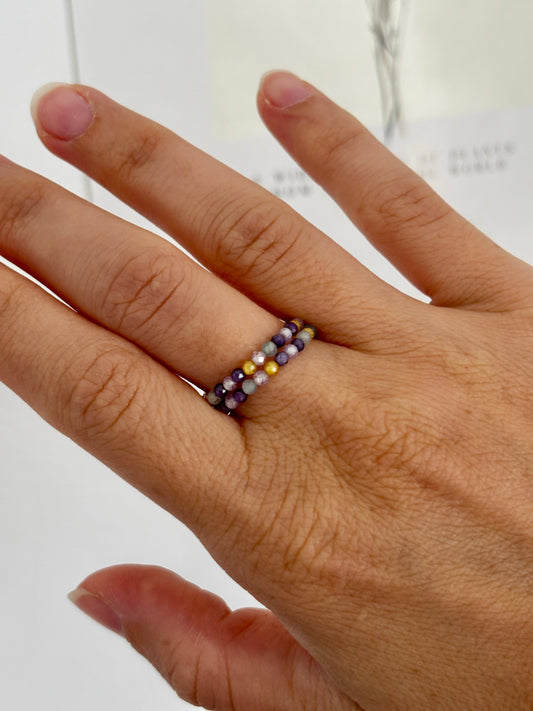 Bague Idylle violette